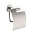 ALONI Toiletrolhouder Stria Geborsteld RVS met klep