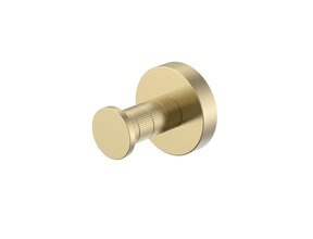 Aloni STRIA Handdoekhaak Geborsteld Goud (PVD-Gecoat) Rond