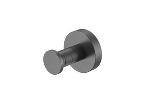 Aloni STRIA Handdoekhaak Gunmetal (PVD-Gecoat) Rond