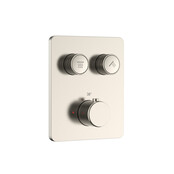 Inbouw Douchekraan Aloni Stria SmartControl Geborsteld RVS - 2-weg Thermostatisch