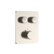 Inbouw Douchekraan Aloni Stria SmartControl Geborsteld RVS - 2-weg Thermostatisch