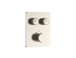 Inbouw Douchekraan Aloni Stria SmartControl Geborsteld RVS - 2-weg Thermostatisch