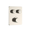 ALONI Inbouw Douchekraan Aloni Stria SmartControl Geborsteld RVS - 2-weg Thermostatisch