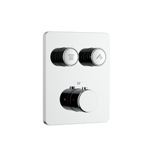 Inbouw Douchekraan Aloni Stria SmartControl Chroom - 2-weg Thermostatisch