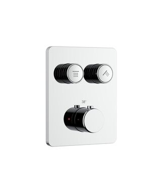 ALONI Inbouw Douchekraan Aloni Stria SmartControl Chroom - 2-weg Thermostatisch