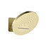 ALONI Hoofddouche Tropical Rain Geborsteld Goud PVD 32cm 2 functies - Inbouw wandmontage