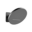ALONI Hoofddouche Tropical Rain Gunmetal PVD 32cm 2 functies - Inbouw wandmontage