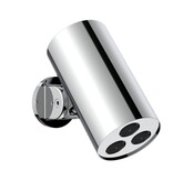 Hoofddouche Uniforma Cilinder Chroom 15x8cm - Wandmontage Kantelbaar