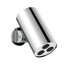 Hoofddouche Uniforma Cilinder Chroom 15x8cm - Wandmontage Kantelbaar