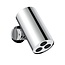 ALONI Hoofddouche Uniforma Cilinder Chroom 15x8cm - Wandmontage Kantelbaar