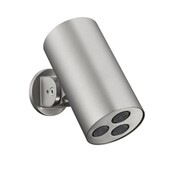 Hoofddouche Uniforma Cilinder Geborsteld RVS 15x8cm - Wandmontage Kantelbaar