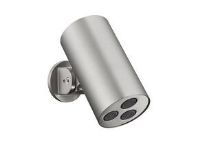 Hoofddouche Uniforma Cilinder Geborsteld RVS 15x8cm - Wandmontage Kantelbaar