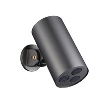 Hoofddouche Uniforma Cilinder Gunmetal PVD-gecoat 15x8cm - Wandmontage Kantelbaar