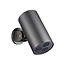 ALONI Hoofddouche Uniforma Cilinder Gunmetal PVD-gecoat 15x8cm - Wandmontage Kantelbaar