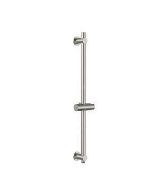 ALONI Douchestang Uniforma met wateraansluting Geborsteld RVS 69cm