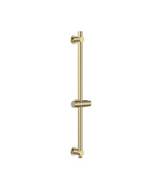 ALONI Douchestang Uniforma met wateraansluting Geborsteld Goud (PVD-gecoat) 69cm