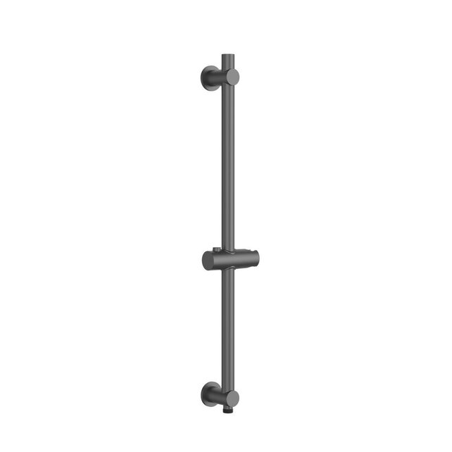 Douchestang Uniforma met wateraansluting Gunmetal (PVD-gecoat) 69cm