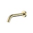 ALONI Uitloop badkraan Uniforma Geborsteld Goud  (PVD-gecoat) 23cm – inkortbaar