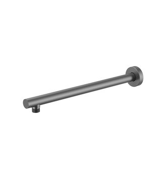 ALONI Douchearm Muurbevestiging Uniforma Gunmetal PVD-gecoat 40cm