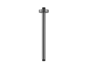 Douchearm Plafondbevestiging Uniforma Gunmetal PVD-gecoat 30cm