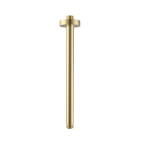 Douchearm Plafondbevestiging Uniforma Geborsteld Goud PVD-gecoat 30cm