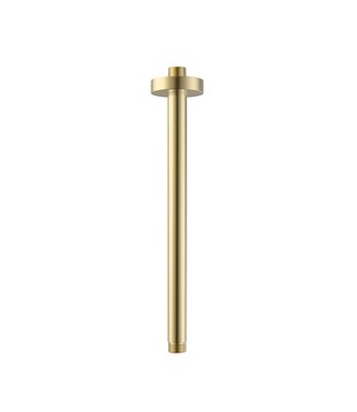 ALONI Douchearm Plafondbevestiging Uniforma Geborsteld Goud PVD-gecoat 30cm