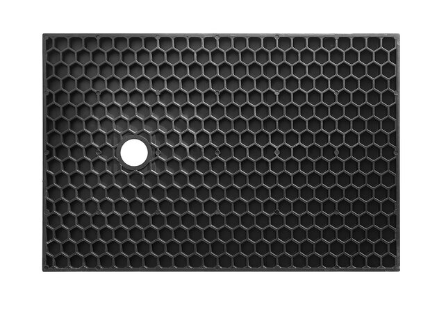 Douchebak Composiet Stonea Mat Zwart 90x120cm Antislip & Inkortbaar