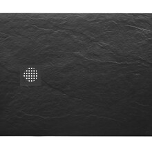 Douchebak Composiet Stonea Mat Zwart 80x140cm Antislip & Inkortbaar