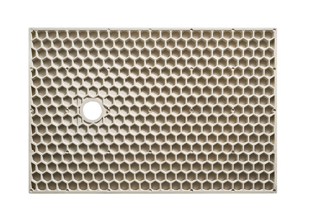 Douchebak Composiet Stonea Beige 80x120cm Antislip & Inkortbaar