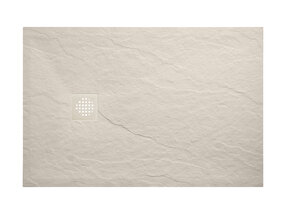 Douchebak Composiet Stonea Beige 80x120cm Antislip & Inkortbaar