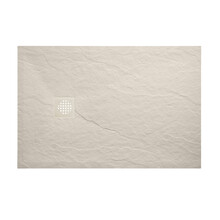 Douchebak Composiet Stonea Beige 90x160cm Antislip & Inkortbaar