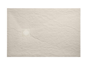 Douchebak Composiet Stonea Beige 90x160cm Antislip & Inkortbaar