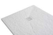 Douchebak Composiet Stonea Mat Wit 80x120cm Antislip & Inkortbaar