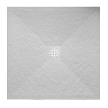 Douchebak Composiet Stonea Mat Wit 80x90cm Antislip & Inkortbaar