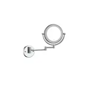 Make Up Spiegel Chroom 5x Zoom met led-verlichting Touch