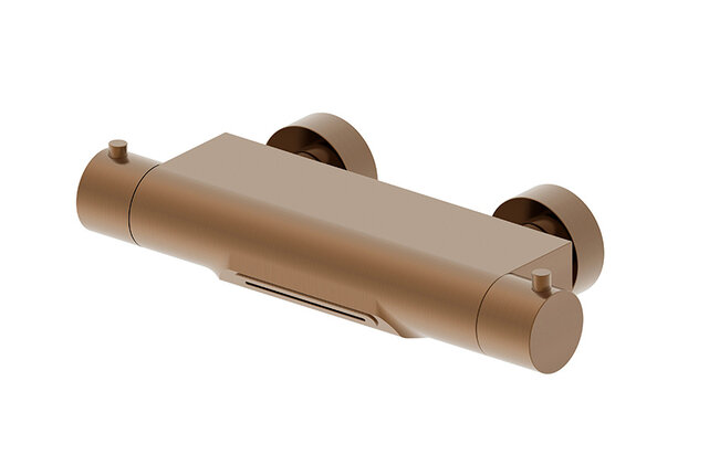 Badkraan Waterval Wiesbaden Style Geborsteld Brons koper - Thermostatisch - Cool Touch -15-HoH- 29.1705 Badkraan Waterval Wiesbaden Style Geborsteld Brons koper - Thermostatisch - Cool Touch -15-HoH- 29.1705