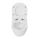 Creavit Hangtoilet Glans Wit FE322 Randloos met bidet incl. Softclose Toiletbril