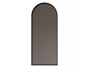 Spiegel Delta Mat Zwart 50x100cm Boogspiegel met Bewegingssensor en Spiegelverwarming