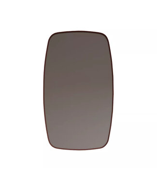 GLISS DESIGN Spiegel Ovaal Epos Verticaal Koper Rosé 60x100cm met sensor en Spiegelverwarming