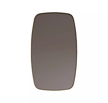 Spiegel Ovaal Epos Verticaal Mat Goud 60x100cm met sensor en Spiegelverwarming