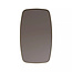 GLISS DESIGN Spiegel Ovaal Epos Verticaal Mat Goud 60x100cm met sensor en Spiegelverwarming