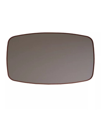 GLISS DESIGN Spiegel Ovaal Epos Horizontaal Koper Rosé 120x65cm met Sensor en Spiegelverwarming