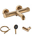 Badkraan Set Stria Mat Bruin Brons ( PVD ) met thermostaat