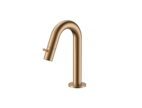 Fonteinkraan Mat Bruin Brons Stria PVD-Coating Opbouw G1/2