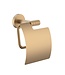Toilet Accessoires Set Stria Mat Bruin Brons PVD-Gecoat  - Toiletborstelhouder + Toiletrolhouder + Handdoekhaak