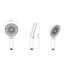 Handdouche 3-standen Aloni Uniforma ABS Mat Bruin Brons ( PVD-gecoat)