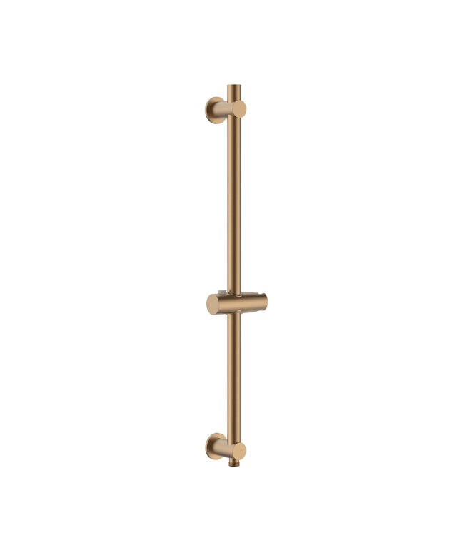 Douchestang Uniforma met wateraansluting Mat Bruin Brons (PVD-gecoat) 69cm