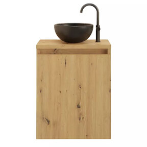 Toiletmeubel Gliss Echo Artisan Eiken 40x50cm met toppaneel