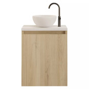 Toiletmeubel Gliss Echo Evoke 40x50cm met toppaneel Wit
