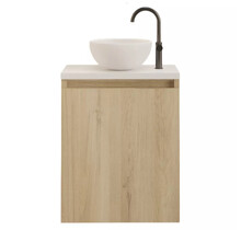 Toiletmeubel Gliss Echo Evoke 40x50cm met toppaneel Wit